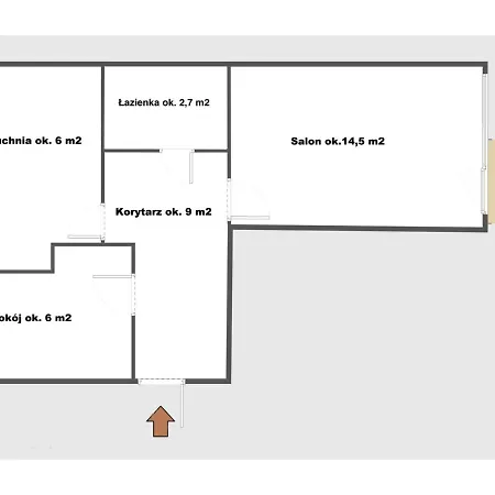 Apartment Kawa U Pilsudskiego Olsztyn (Warmian-Masurian)